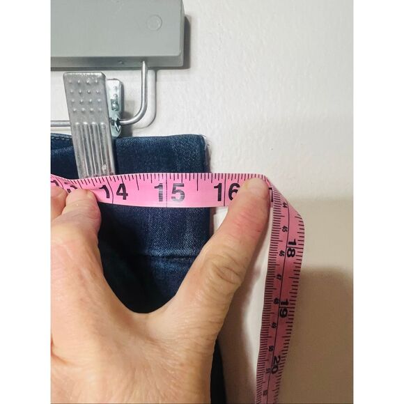 Liverpool Stretch Pull-on Jeggings Sz 8/29 Petite Dunmore Dark - Picture 4 of 10